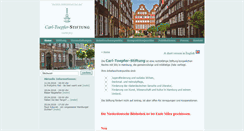 Desktop Screenshot of carltoepferstiftung.de